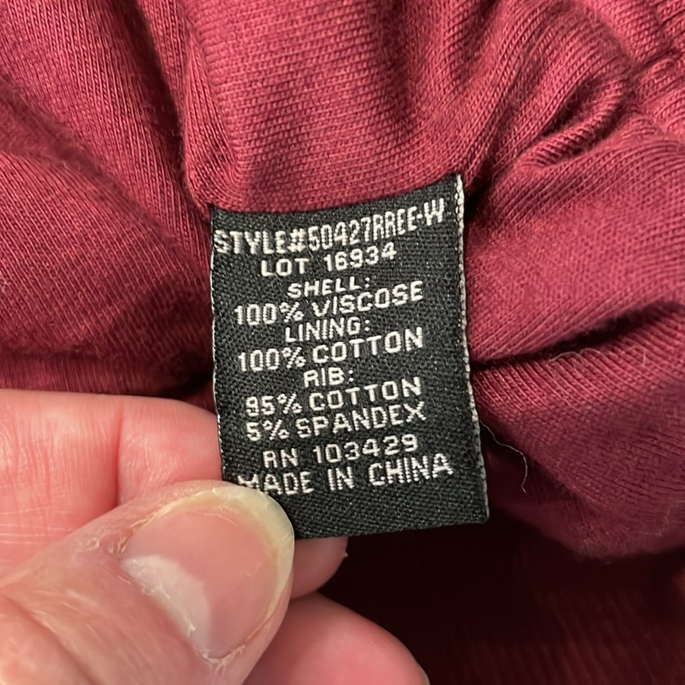 Evereve Satin Bomber Jacket in Wine Burgundy - Picture 9 of 10